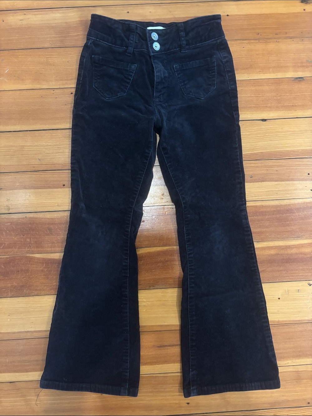 The Children's Place Black Corduroy Flare Pants